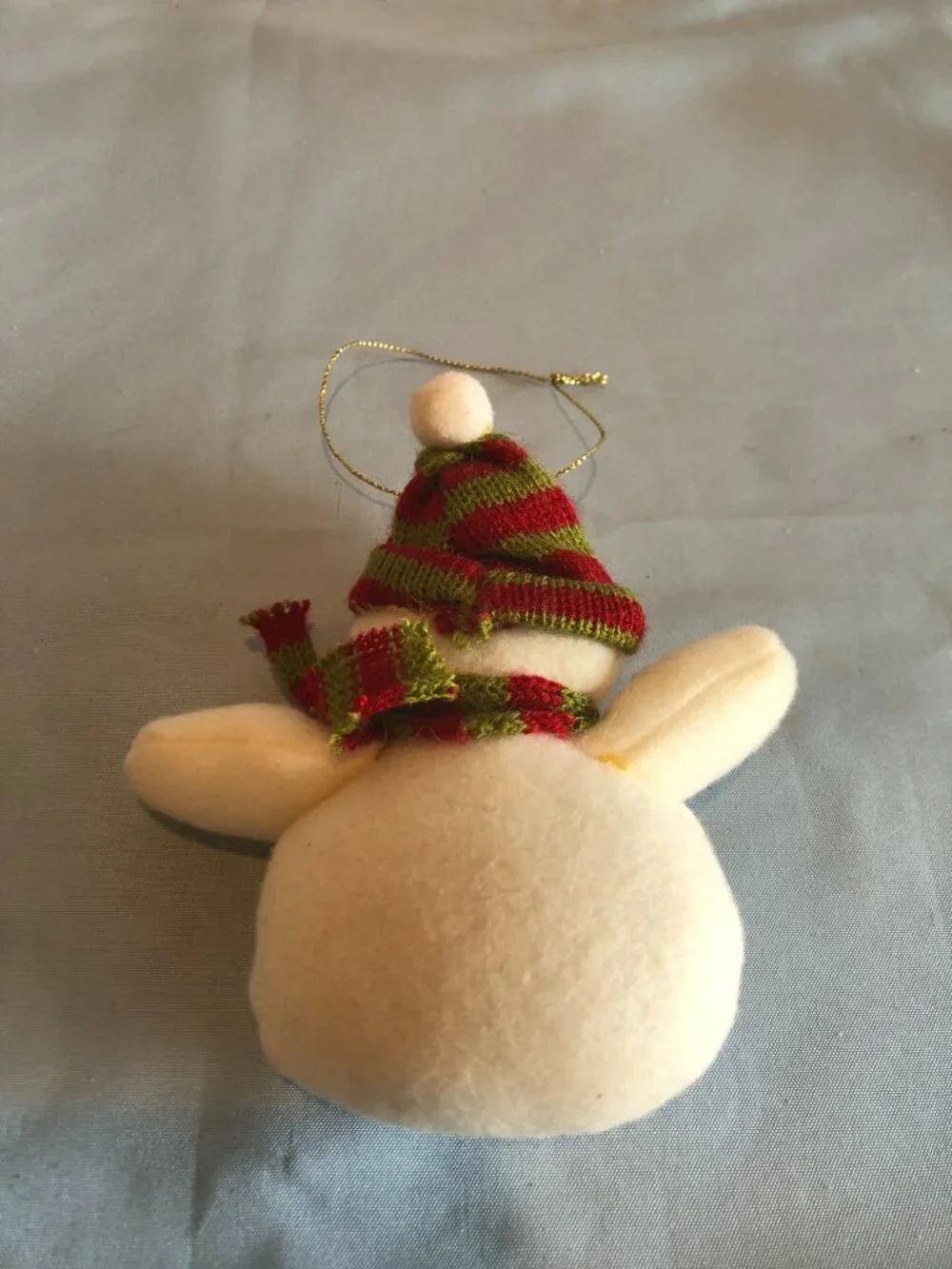 Jesus is the Reason for the Season Plush Snowman Christmas Ornament #F28